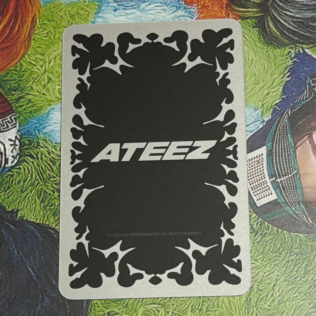 サン ATEEZ ネイル READYCURED GELNAIL STICKER