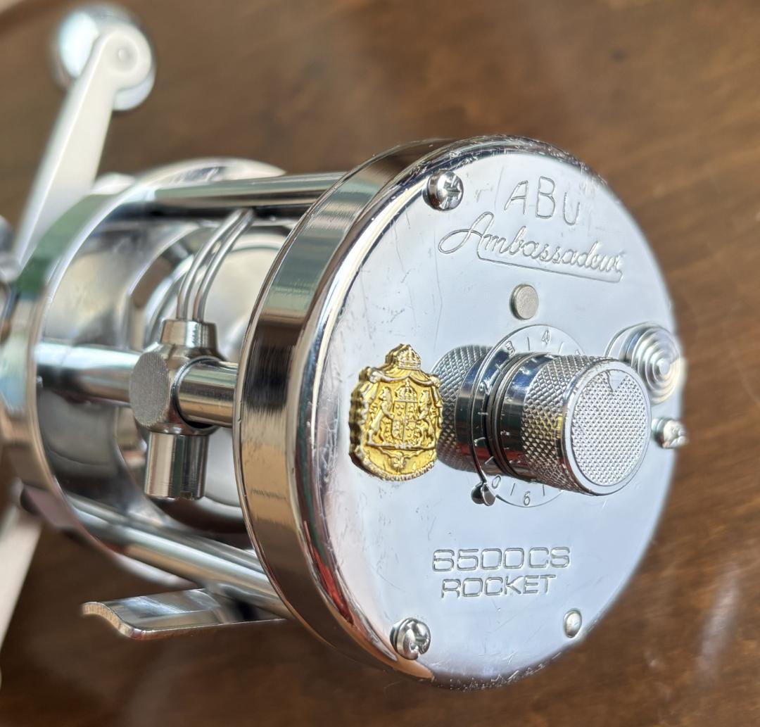 リール ABU Ambassadeur 6500CS ROCKET CHROME