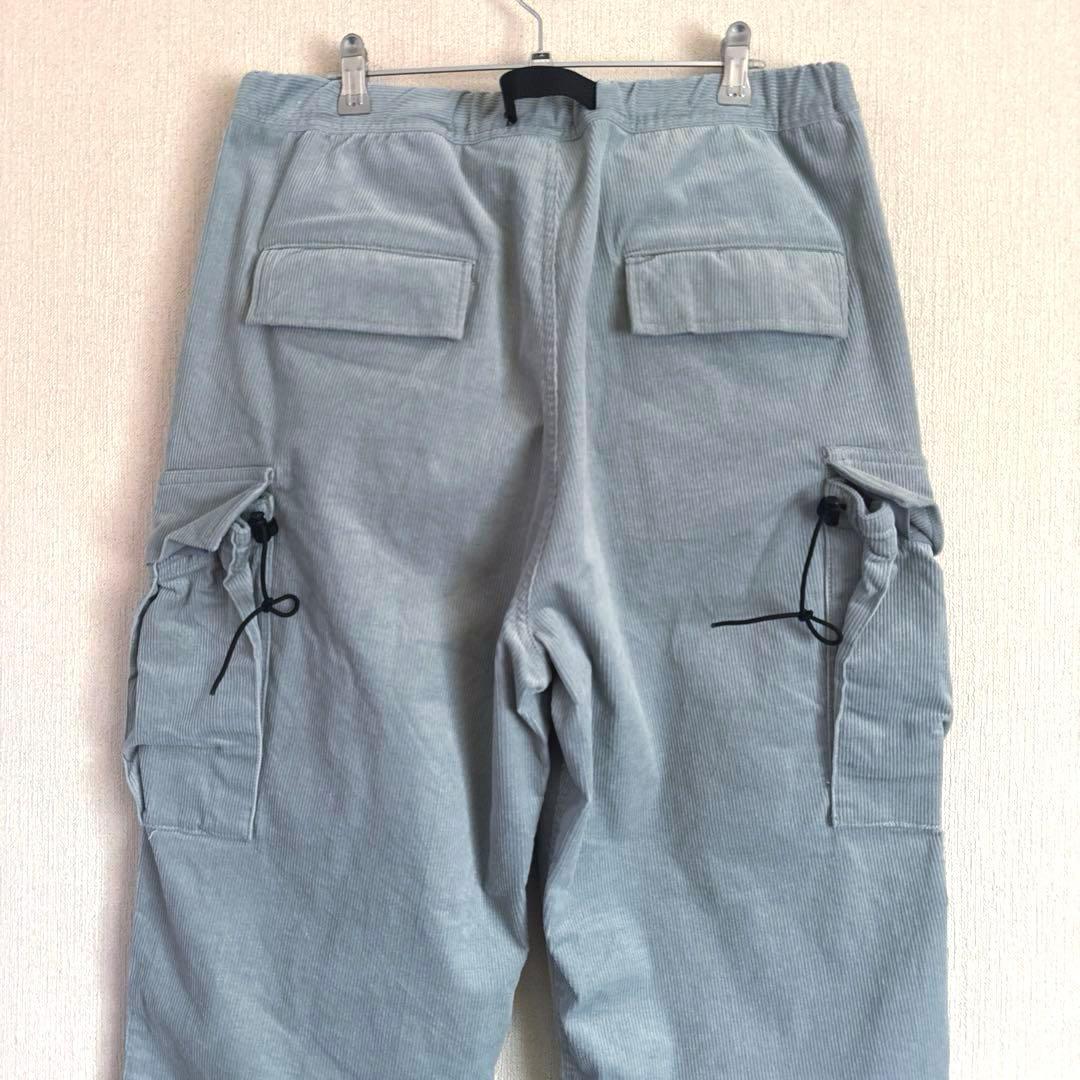 【美品】スタブリッジ　コーデュロイカーゴパンツ　裾部ドローコード　Lサイズ