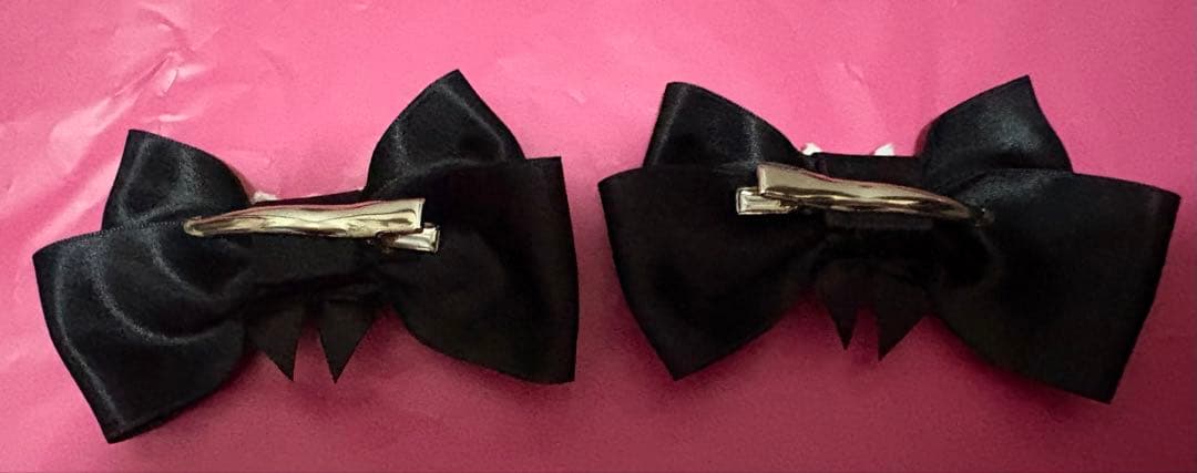 くみゃちゃん クリップ BABY,THE STARS 赤と黒セット