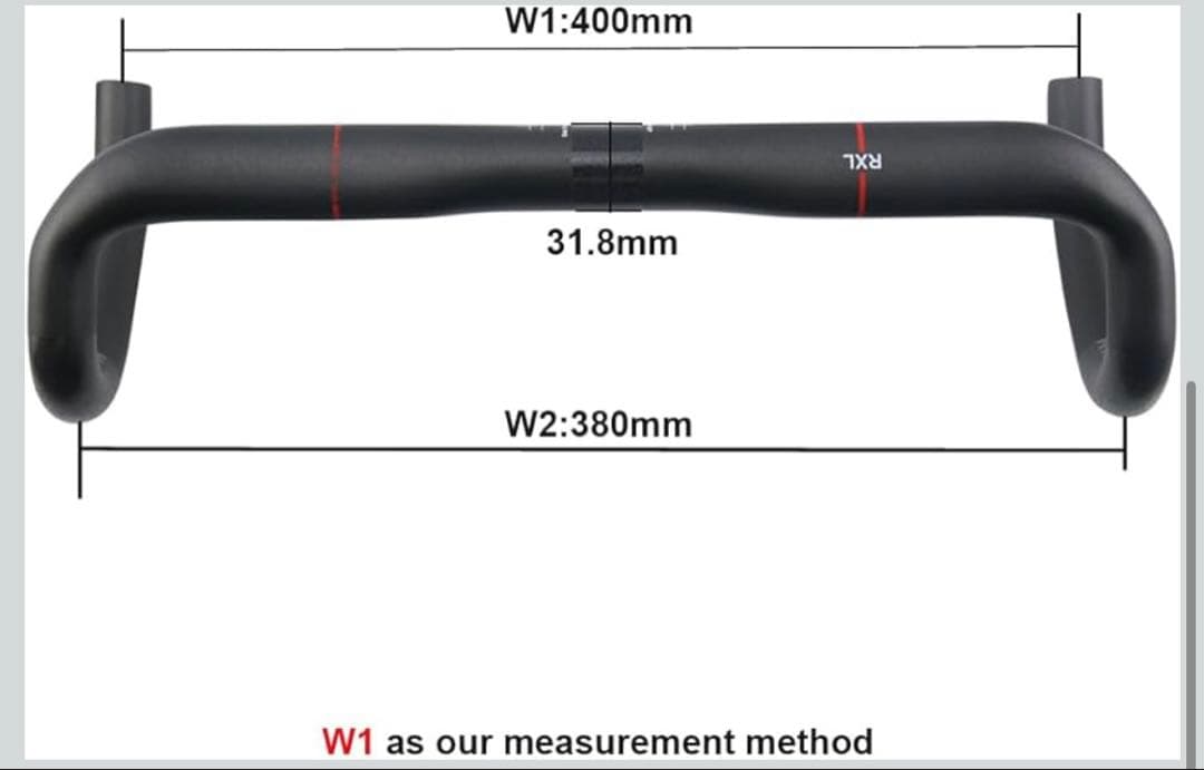 RXL SL ロードバイク ハンドル 31.8mmカーボン ドロップハンドル