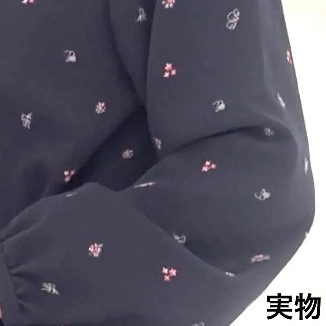 極美品 ローラアシュレイ ワンピース 花柄 2026年 今季 新作 ネイビー