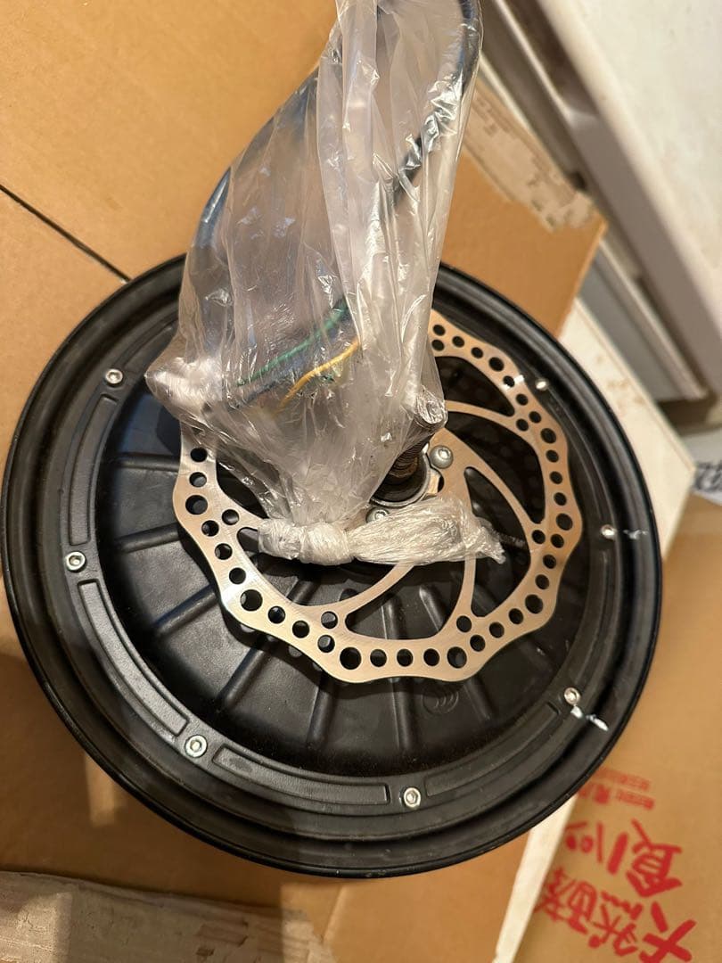 ディスクブレーキ付きホイール(ジャンク)