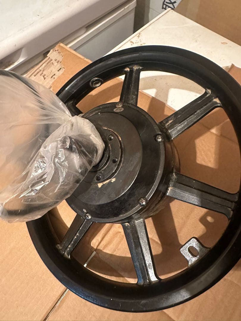 ディスクブレーキ付きホイール(ジャンク)