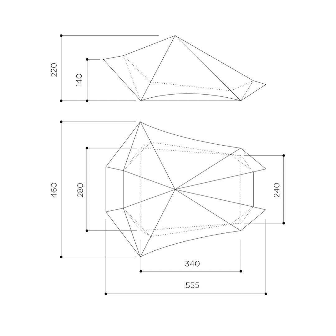 yozora kohaku duo 本体のみ ほぼ日×ZANE ARTS