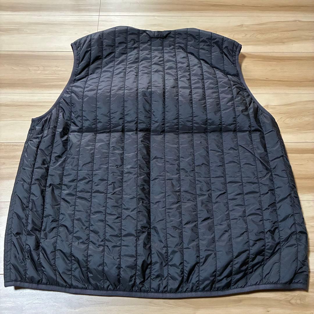 【レア】MUJI Labo 撥水中わたベスト ブラック XL