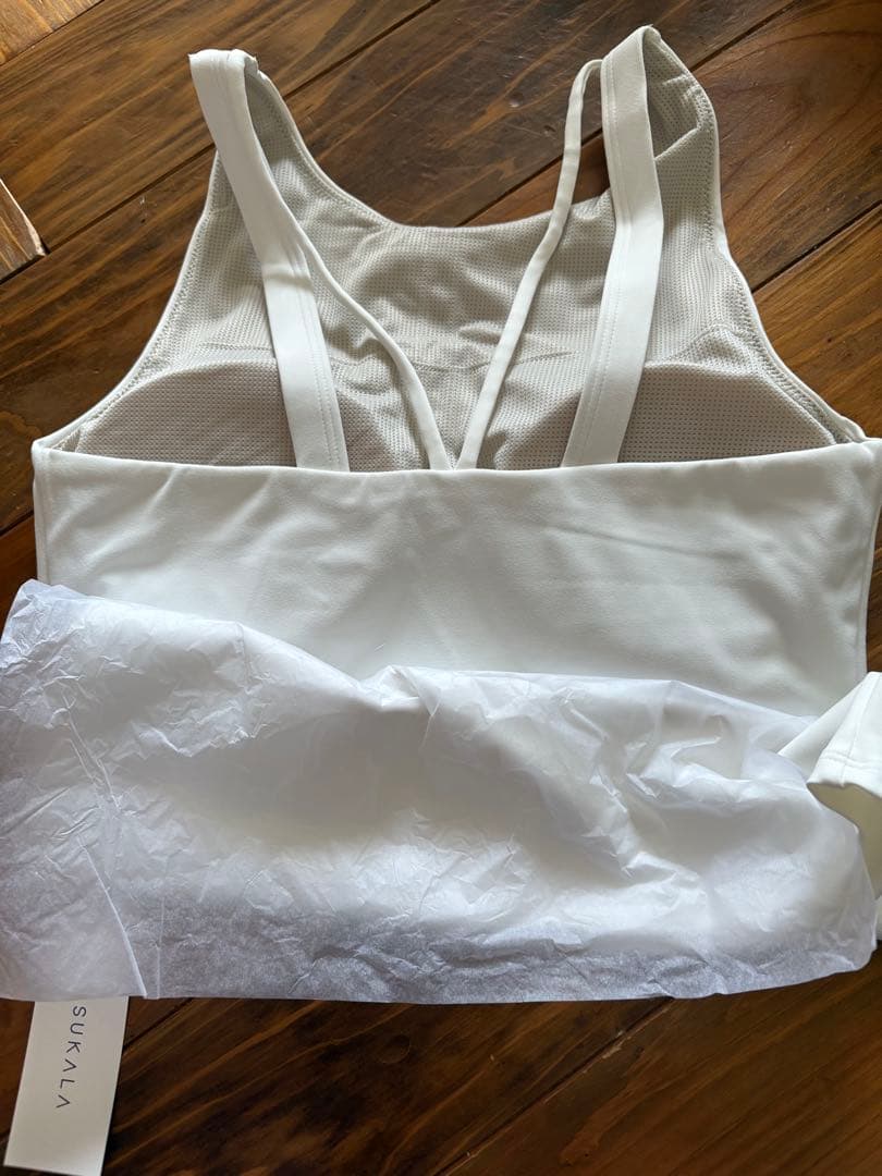 タンクトップ＆レギンスセット M スモークピンク SUKALA 訳ありおまけ付