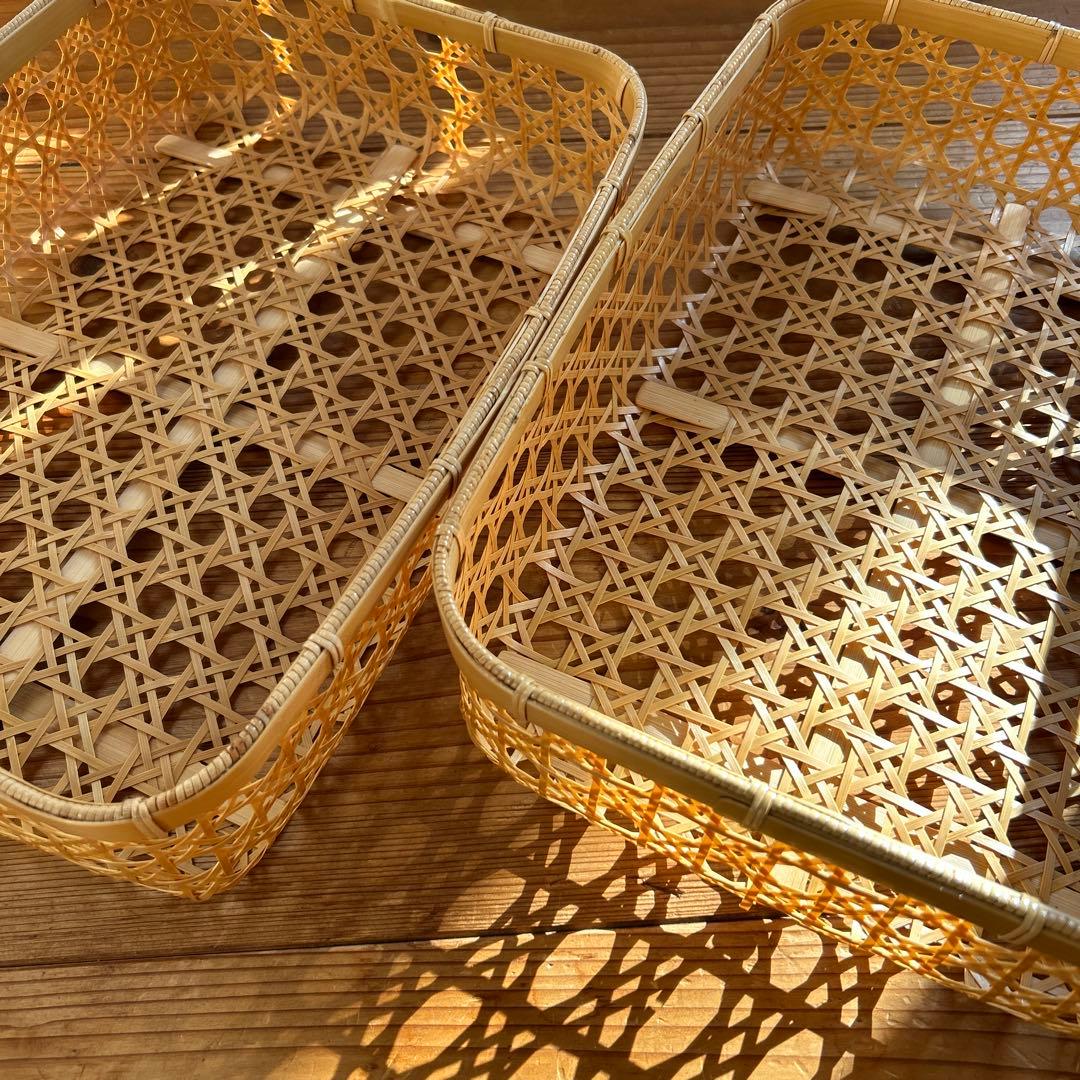 竹細工　カゴ　sato_u