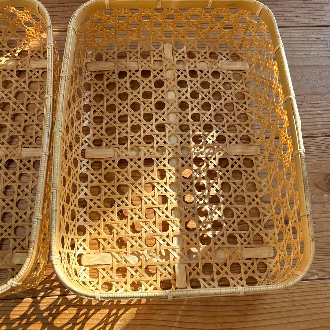 竹細工　カゴ　sato_u