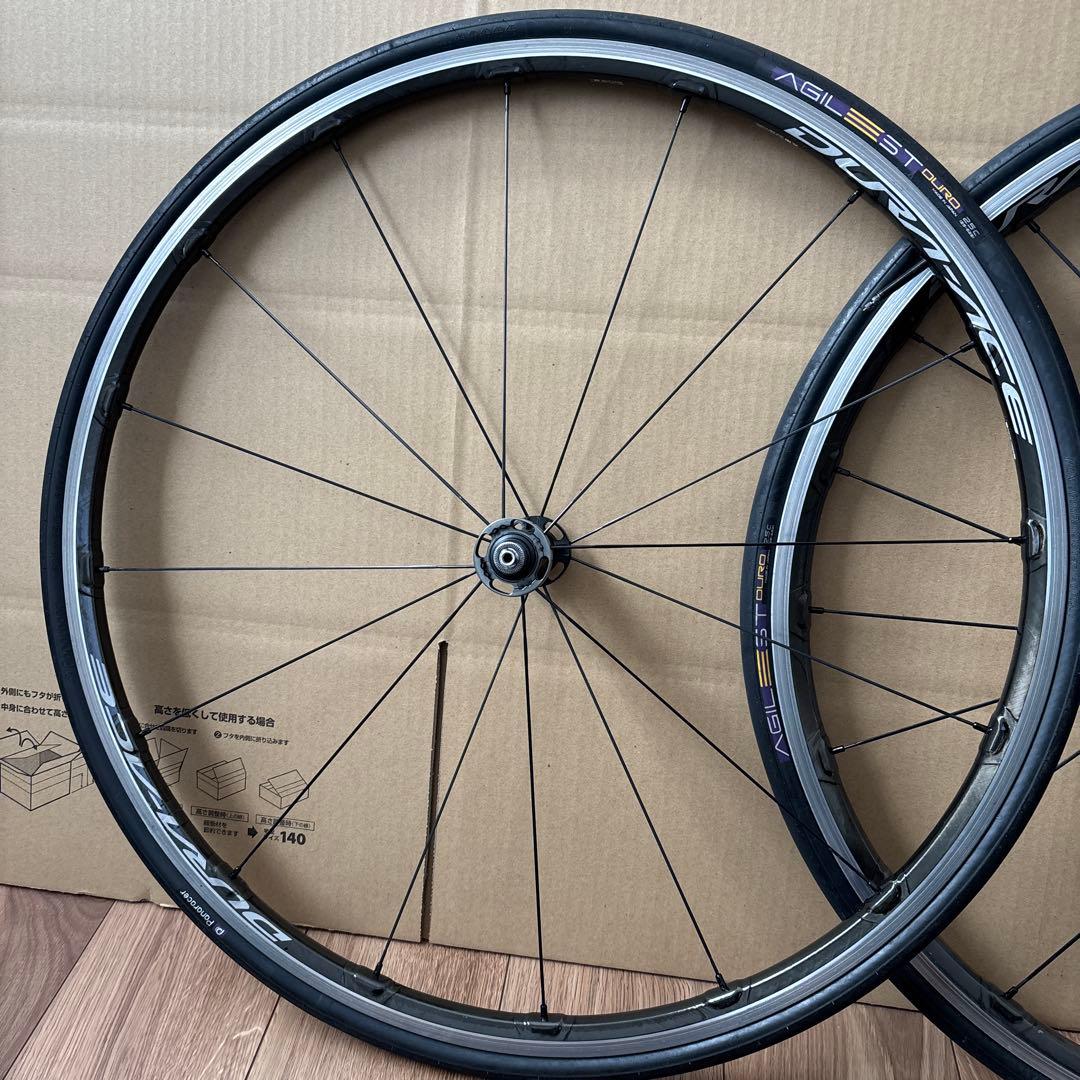 デュラエース24c タイヤ付き　クリンチャー WH-R9100 ホイール700C