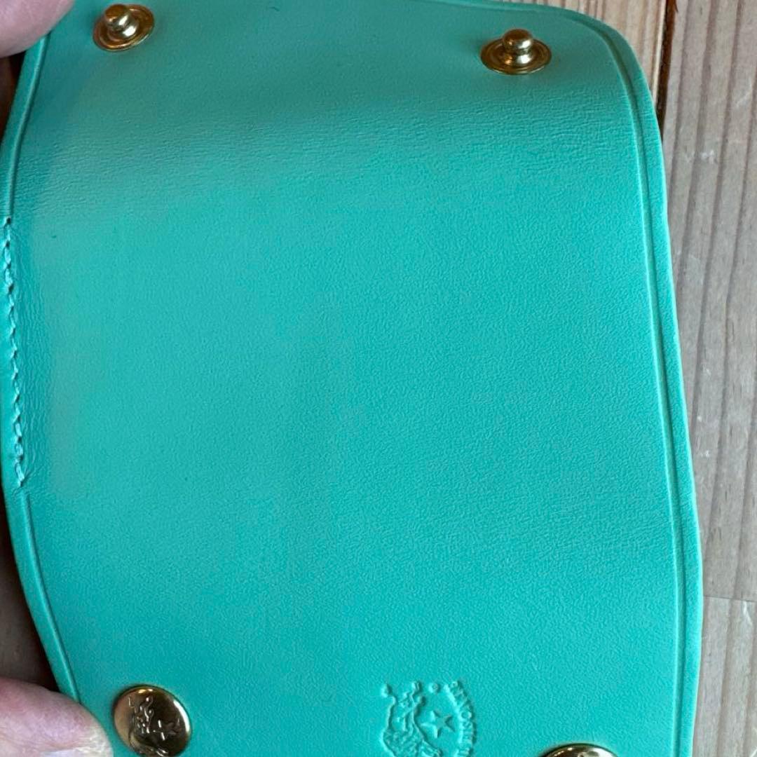 【レア＆新品】IL BISONTE キーケース ペルシアングリーン 限定カラー♡