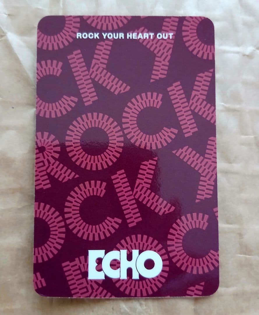 ECHO B&N トレカ ジン JIN US アメリカ　フォトカ 限定 bts