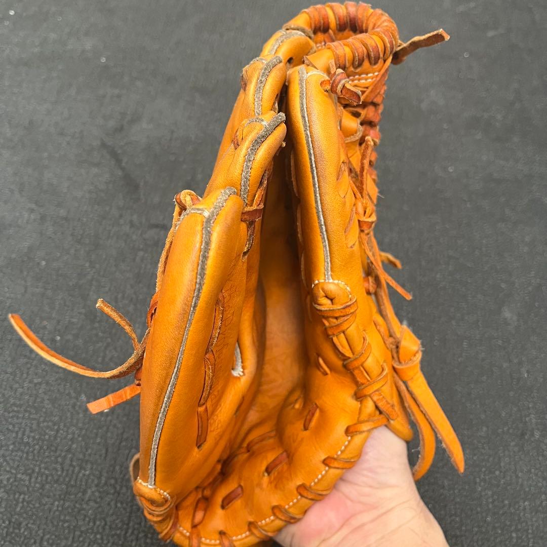 久保田スラッガー 大人用 左投げ 野球 グローブ 型良し 軟式硬式不明 170