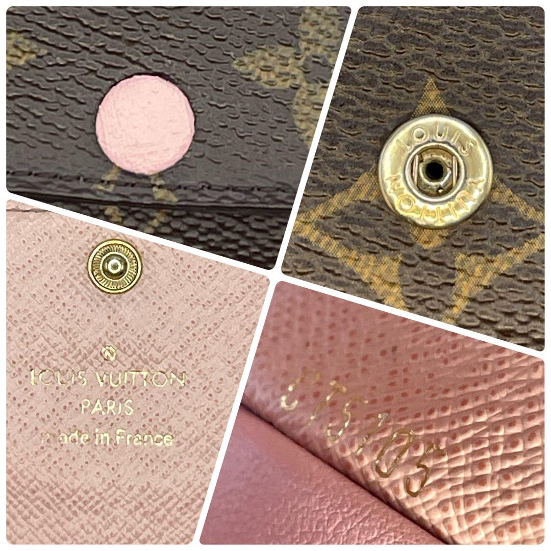 ルイヴィトン✨美品級 モノグラム ローズバレリーヌ ミュルティクレ6 キーケース