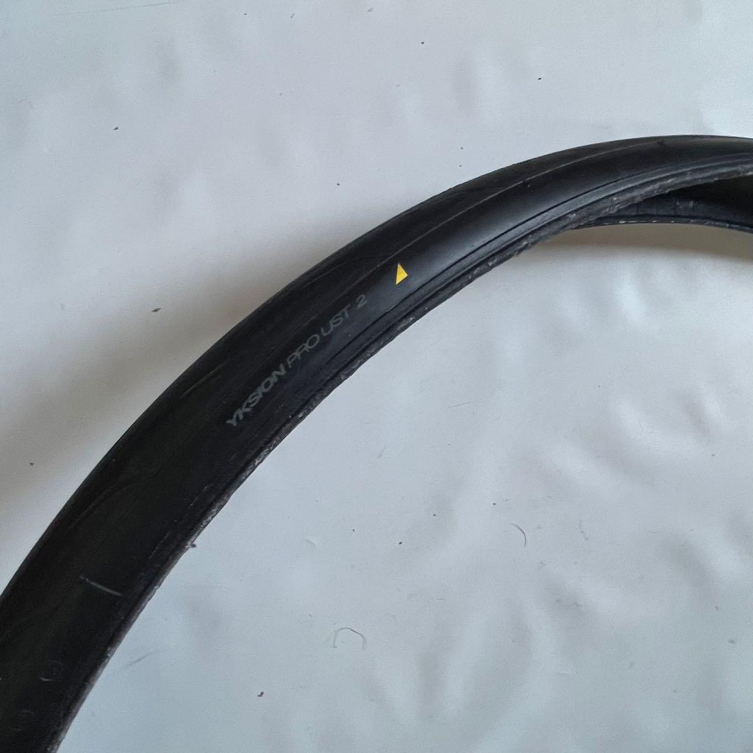 【低走行品】MAVIC YOKSION PRO UST2 28C 2本セット