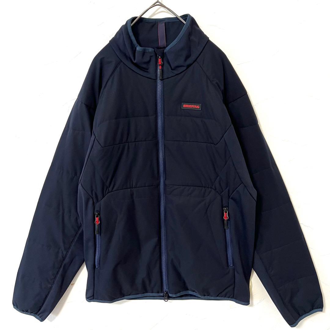 BRIEFING ブリーフィング　中綿入り　ジャケット　ブルゾン メンズ　ロゴ