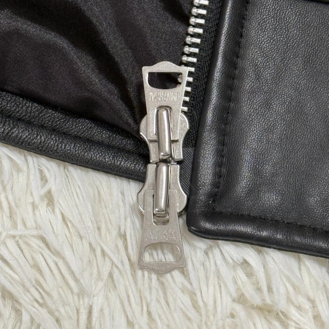 希少XL✨JACKROSE ジャックローズ ダブル ライダース ジャケット 羊革