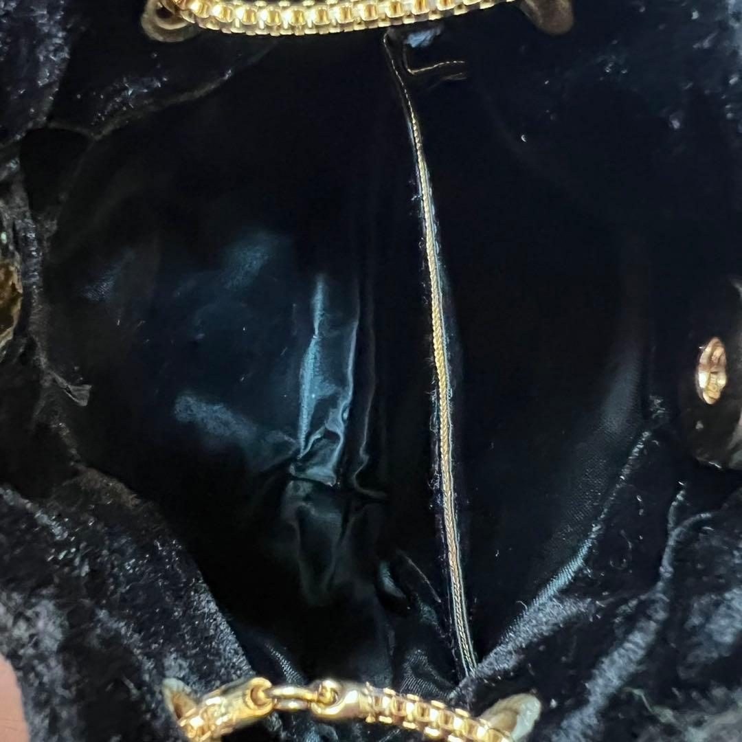 【美品】Lumy はしもと ルミー/ビーズ・天然石・ザリ刺繍 /ビーズバッグ