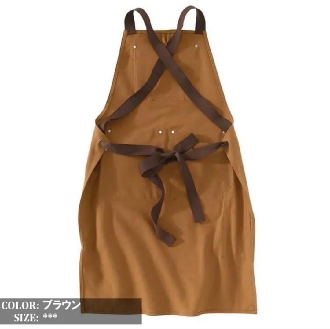 Carhartt Firm Duck Apron ブラウン サイズFREE