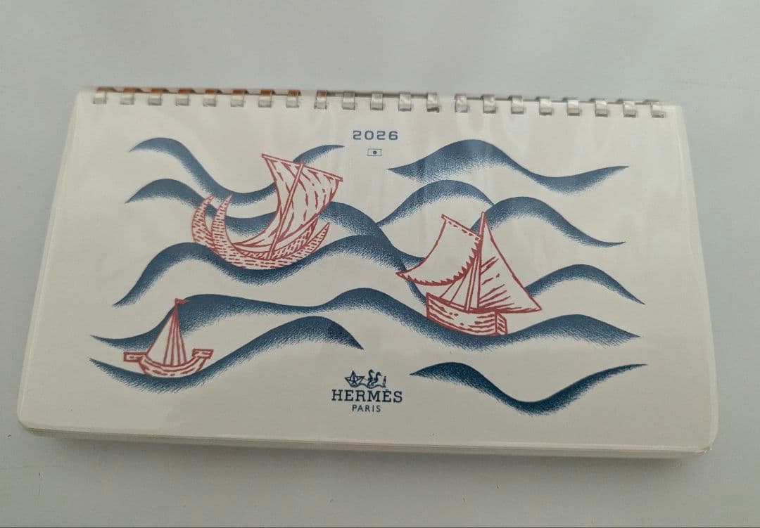 【新品】エルメス 手帳レフィル2026 ヴィジョン　日本語版