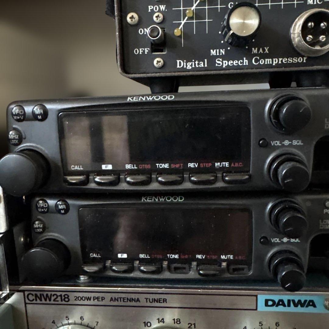 KENWOOD tm-732ジャンク2台