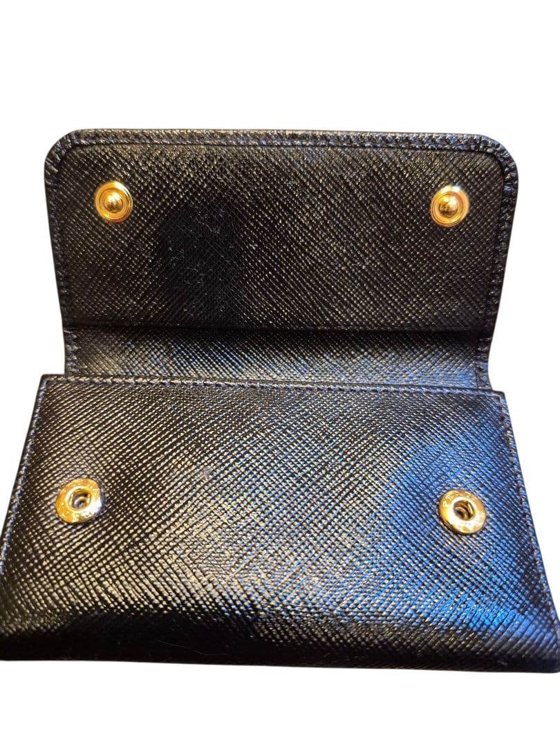 PRADA プラダキーケース ６連テスート　ブラック