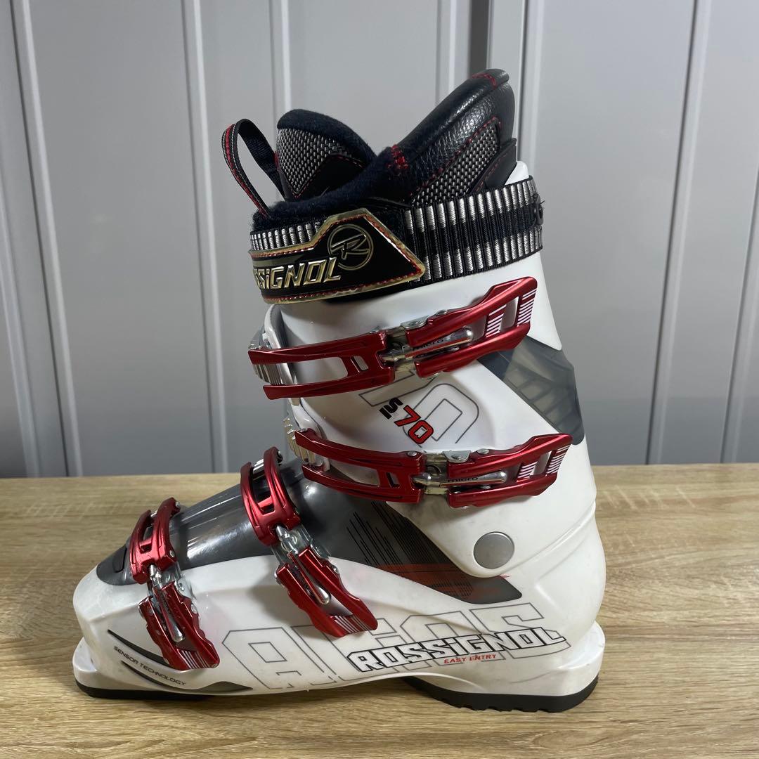 VOLKL163cm ROSSIGNOL27.5cmストック120cmフルセット