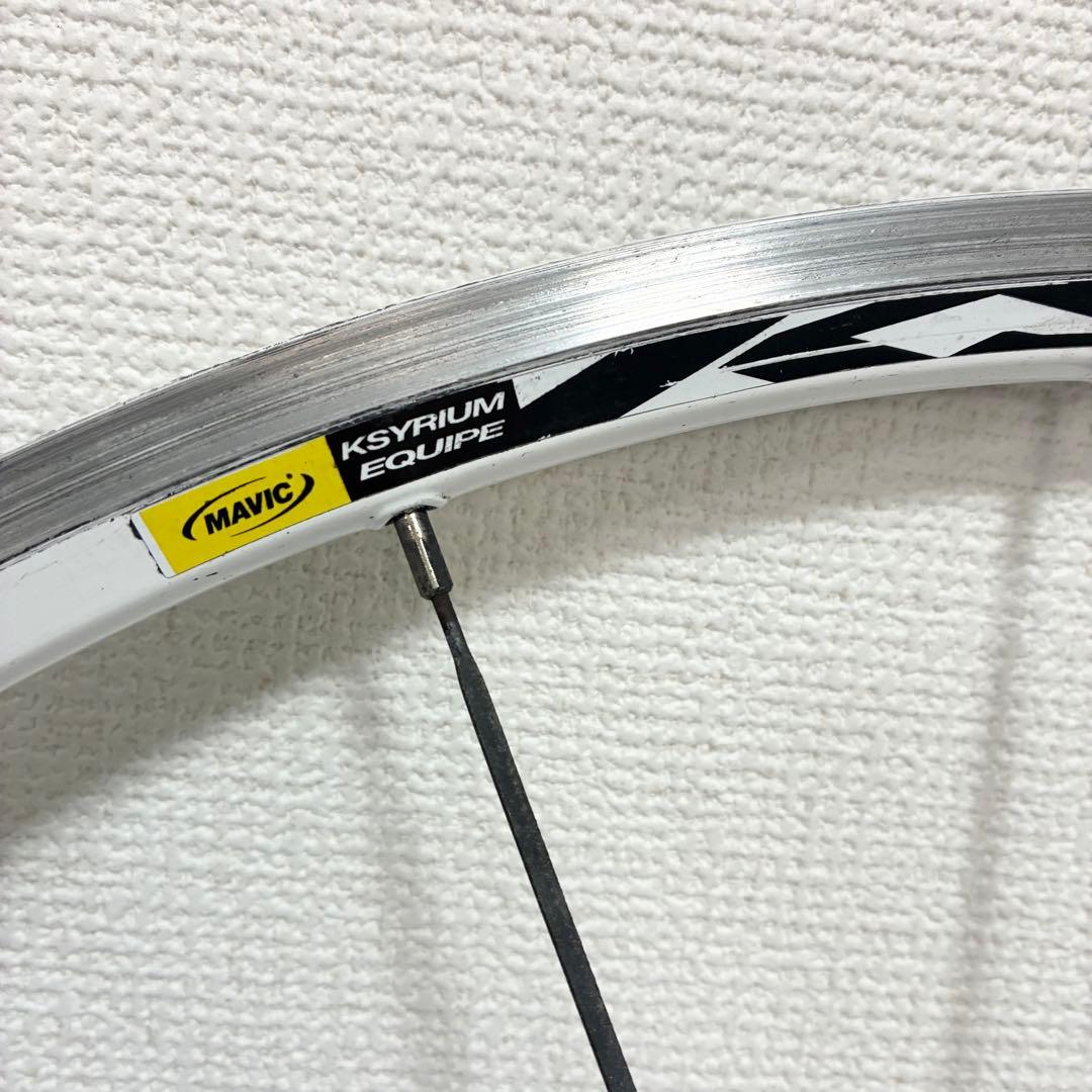 MAVIC KSYRIUM EQUIPE ロードバイク ホイール 前輪 アルミ