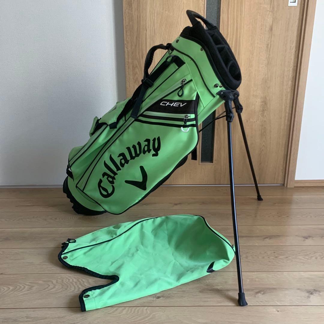 Callaway CHEV 22 JM 9.0型 グリーン キャディバッグ