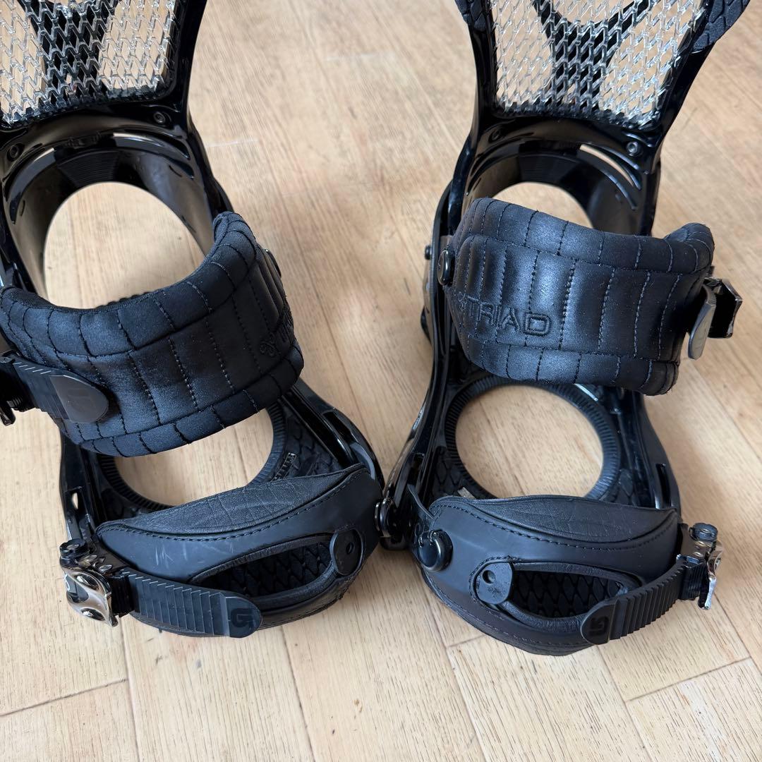 3D、4×4対応！BURTON バートン TRIAD 改 Mサイズ 丸ディスク