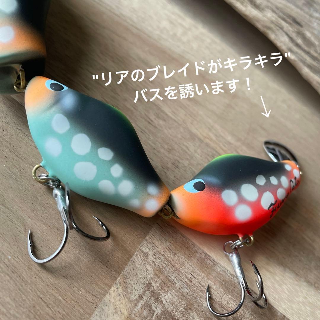 MFJ3ハンドメイドルアー　ファニーキャットルアー　ビッグベイト