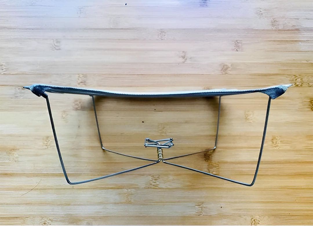 楽漕岳工房 焚き火台UKIBI 浮火 Mサイズ 95ｇ ラクソウダケコウボウ