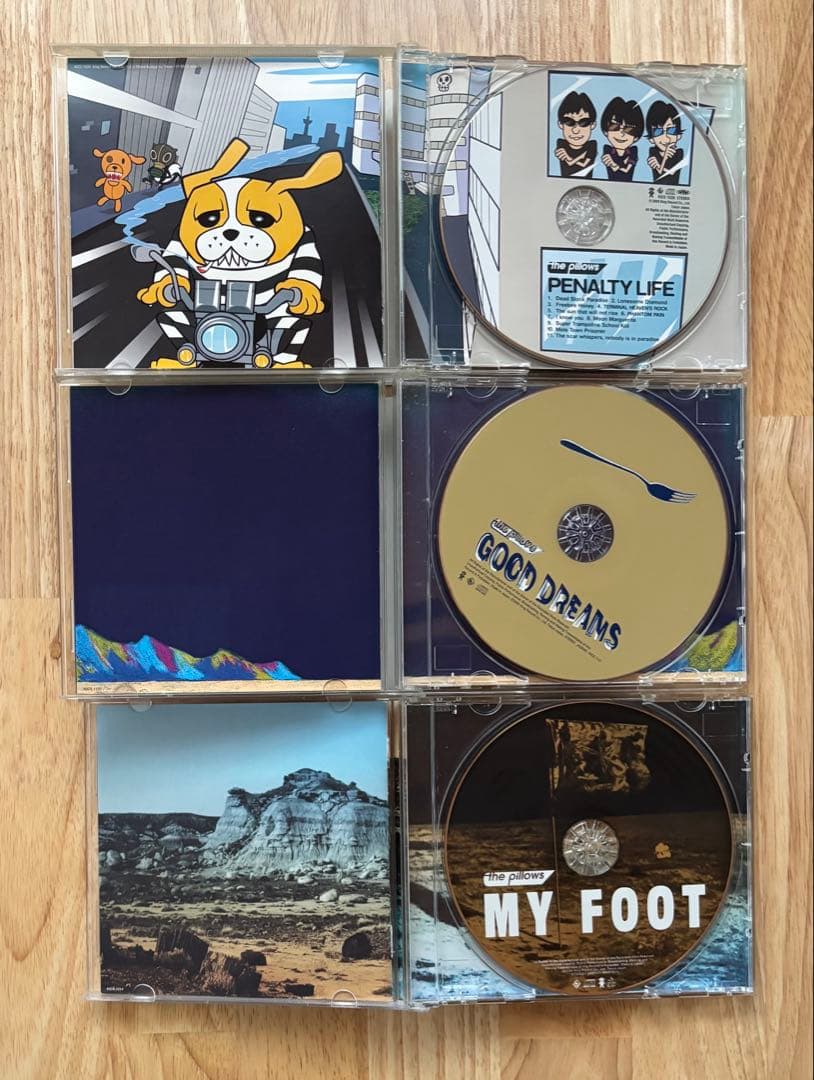 the pillows CD アルバム 11枚 レンタル使用品