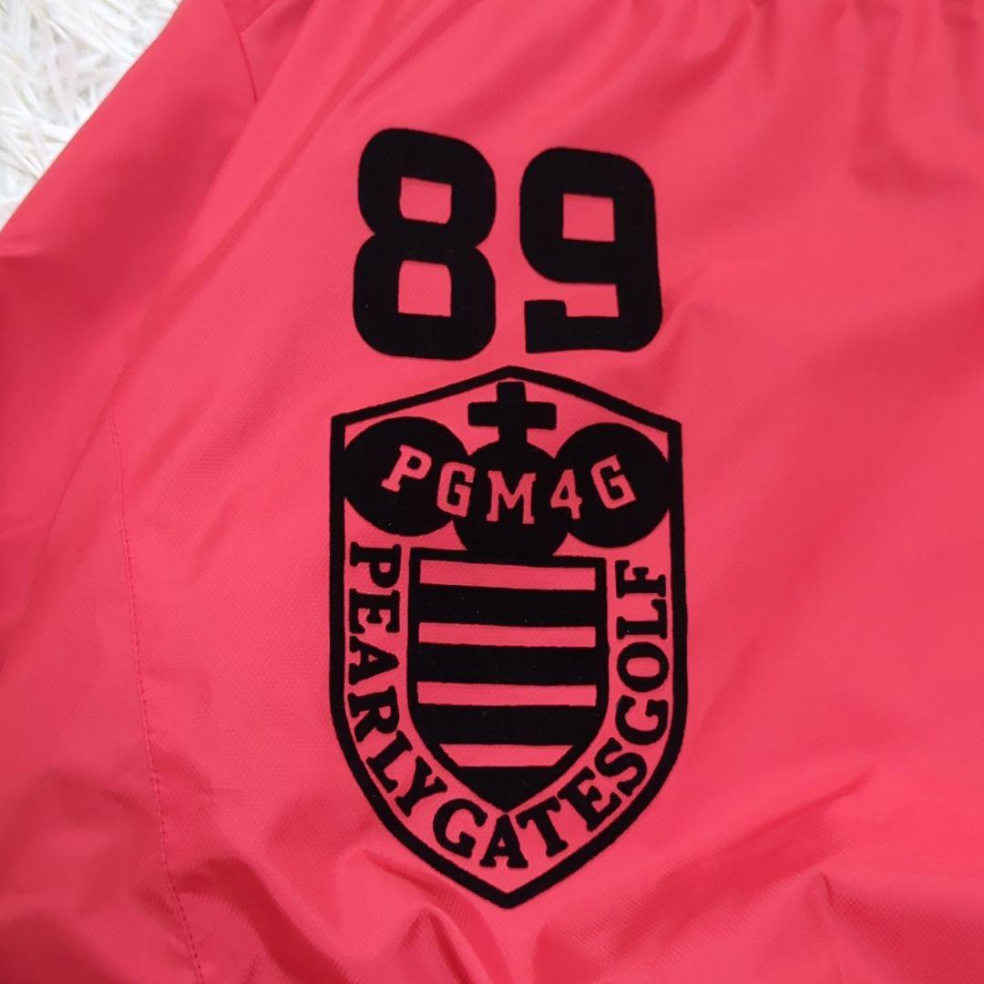 未使用級 パーリーゲイツ 1 ツインスニード 蓄熱 ジャケット セットアップ 赤