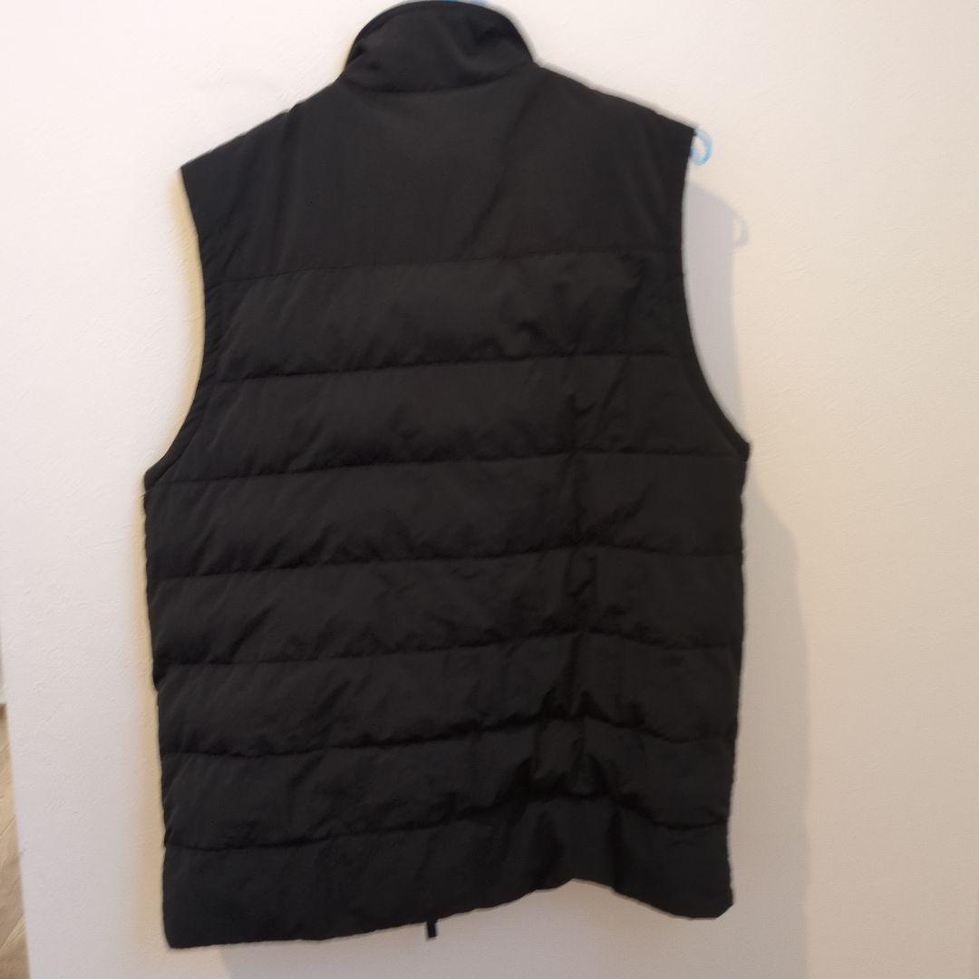 STUD'S ブラック キルティング ダウンベスト LL