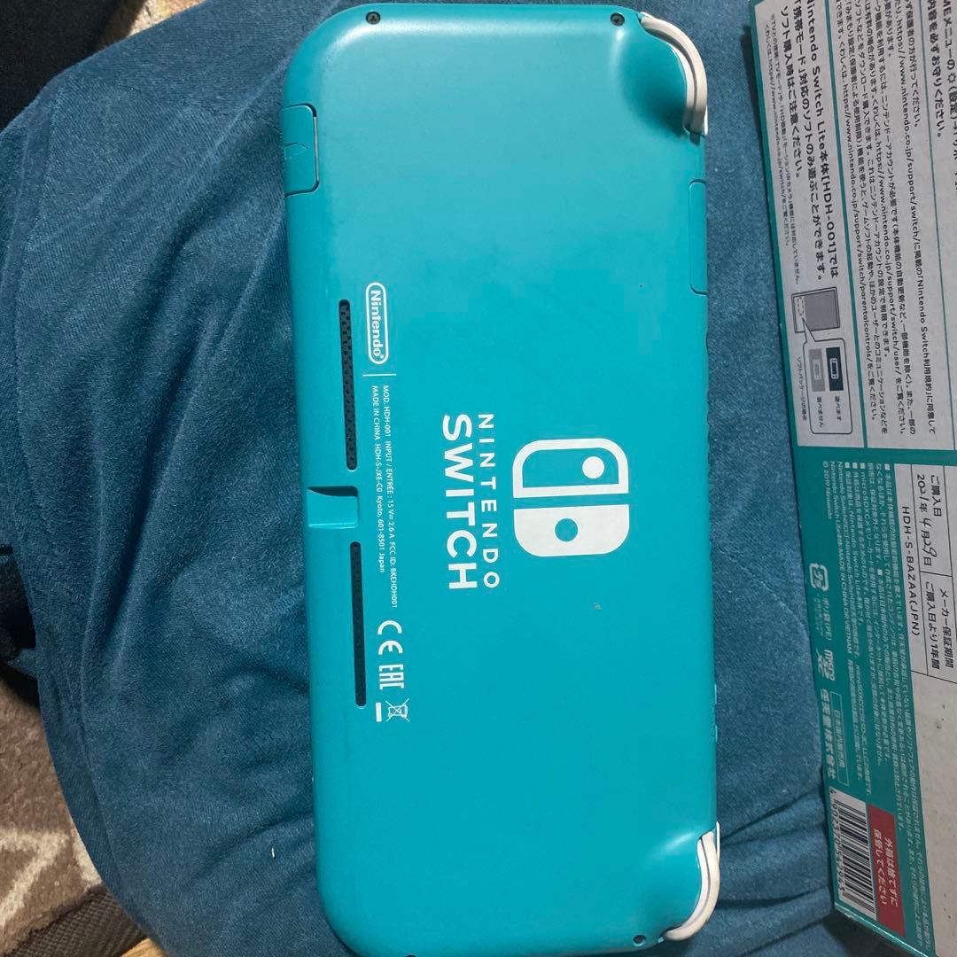 ジャンク品Nintendo Switch Lite 本体 ターコイズ