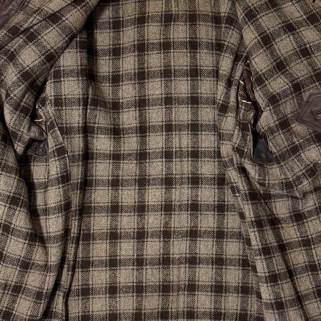 40s〜50s MTVC コルビジェ ジャケット　レザーカーコート