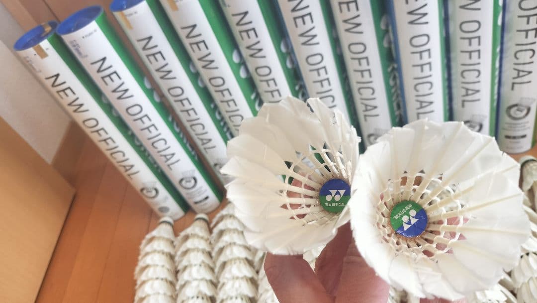 中古バドミントン シャトル 10本セット