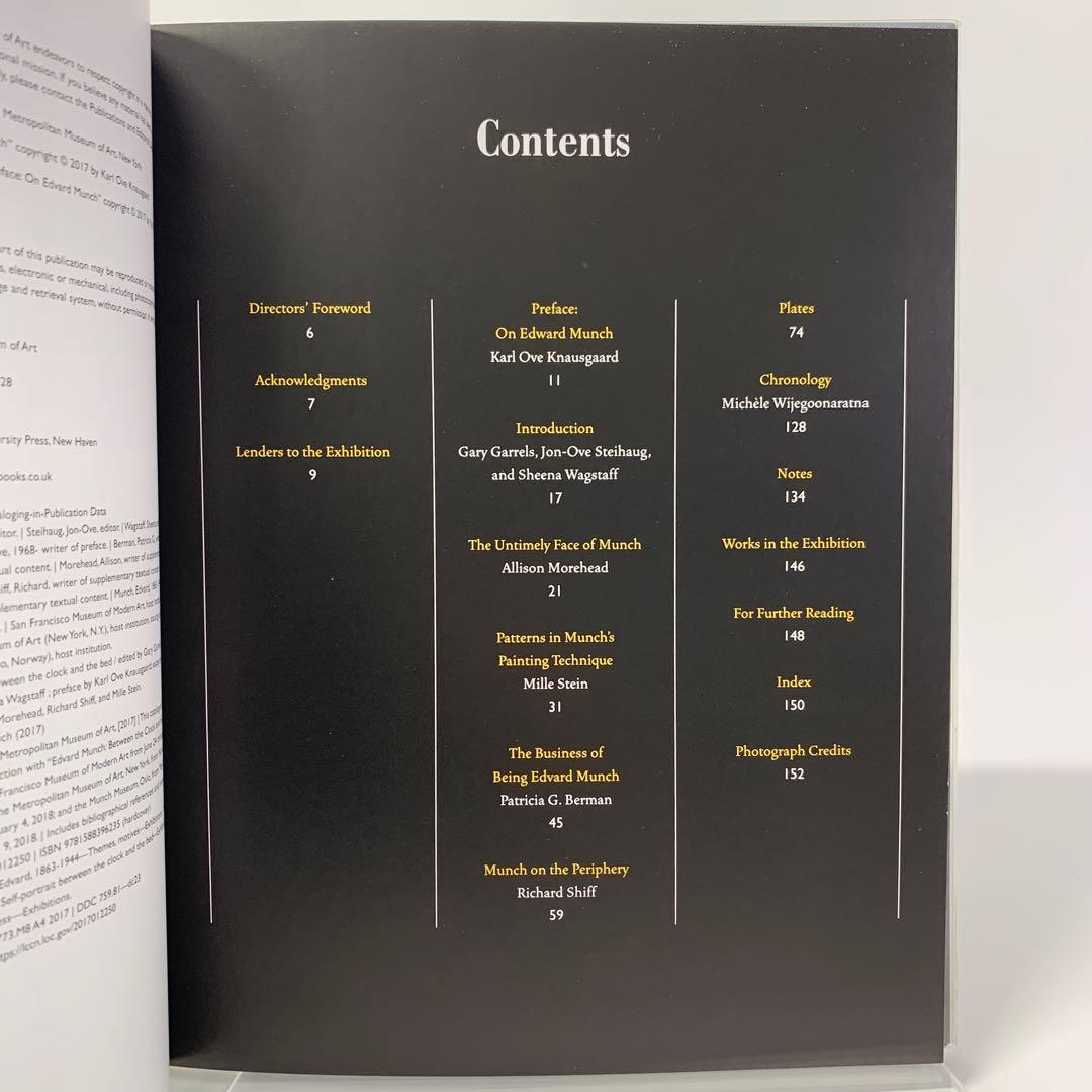 Munch: Between the Clock and the Bed 図録