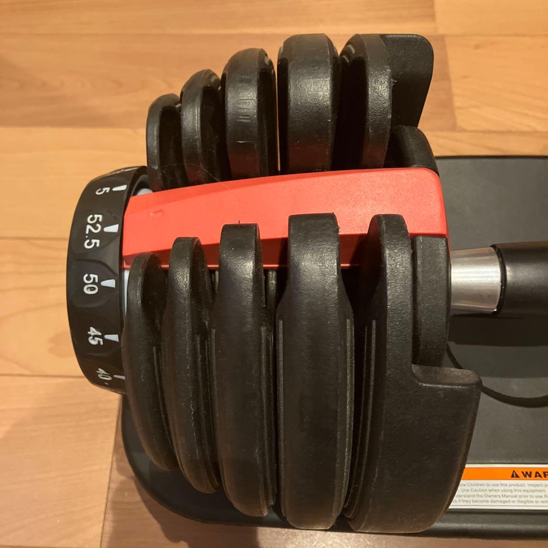 (送料込み)可変式ダンベル① 5〜52.5lb(2.5〜24kg)