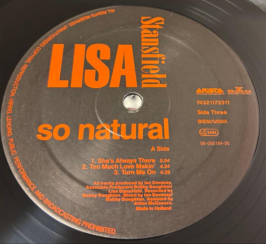 (USED)LISA STANSFIELD SO NATURAL レコード2枚組