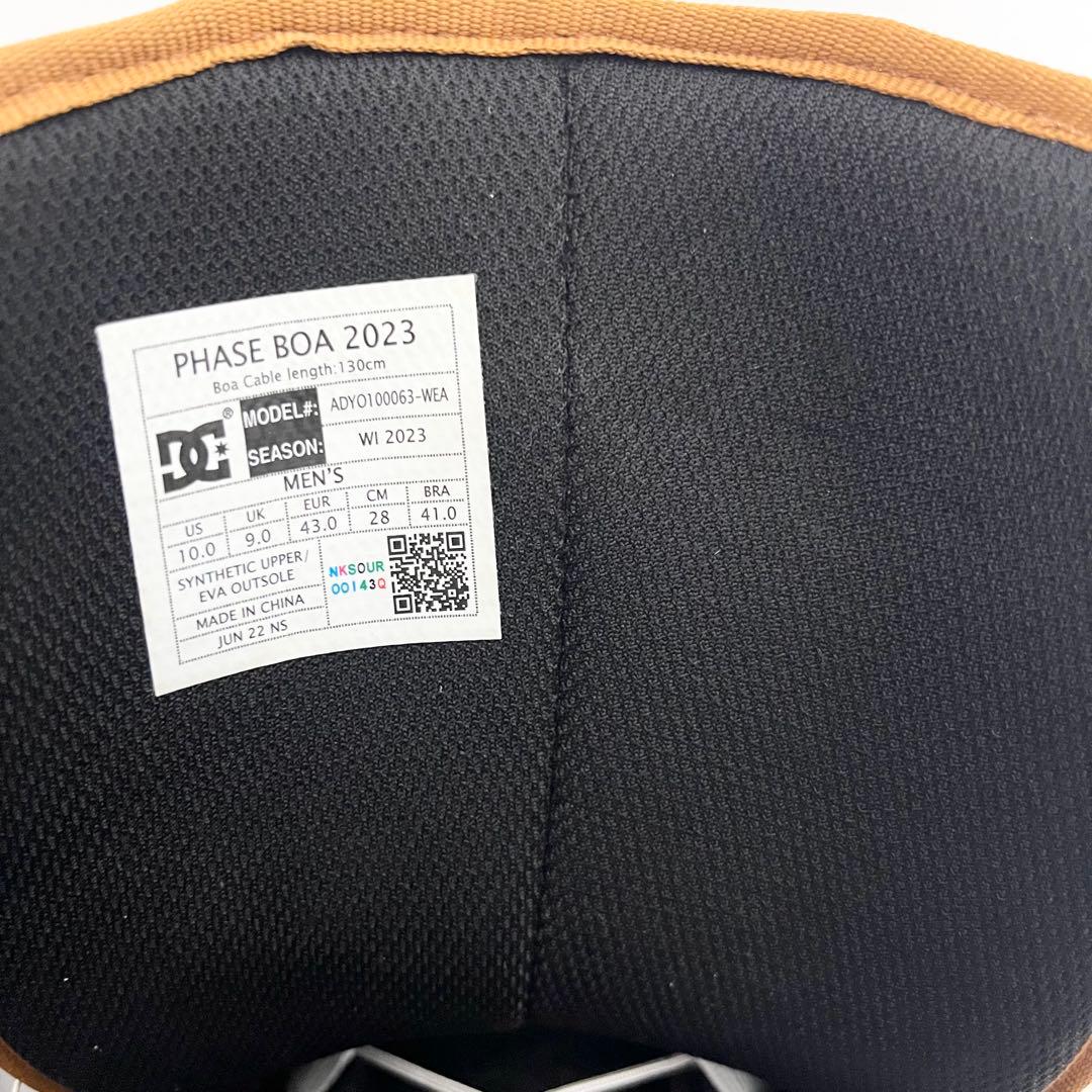 DC PHASE BOA スノーボードブーツ 23-24年　28cm ほぼ未使用
