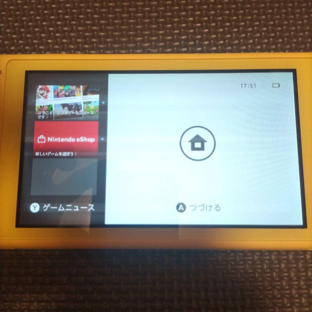 Nintendo Switch Lite イエロー 液晶画面要確認