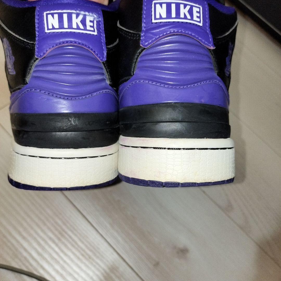 Nike Air Jordan 1 ブラック/パープル ハイカット