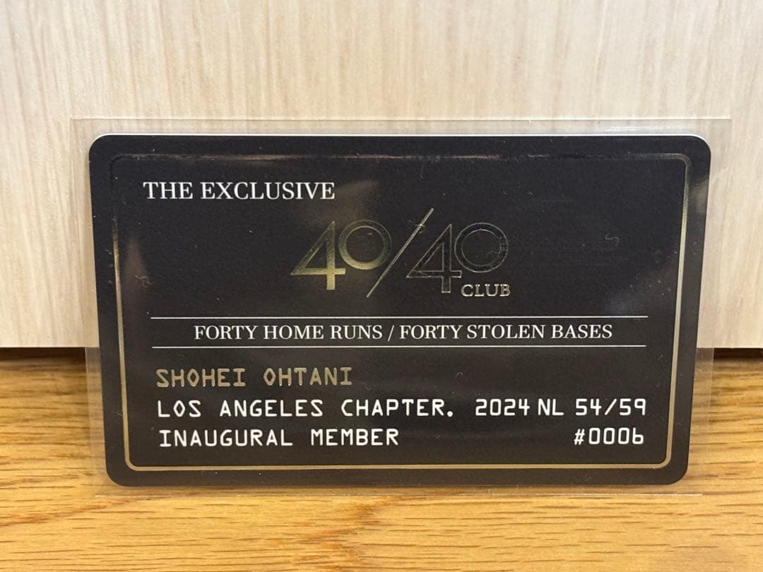 ⭐非売品限定カードセット⭐大谷翔平 偉業の証 50/50×40/40 世界一記念