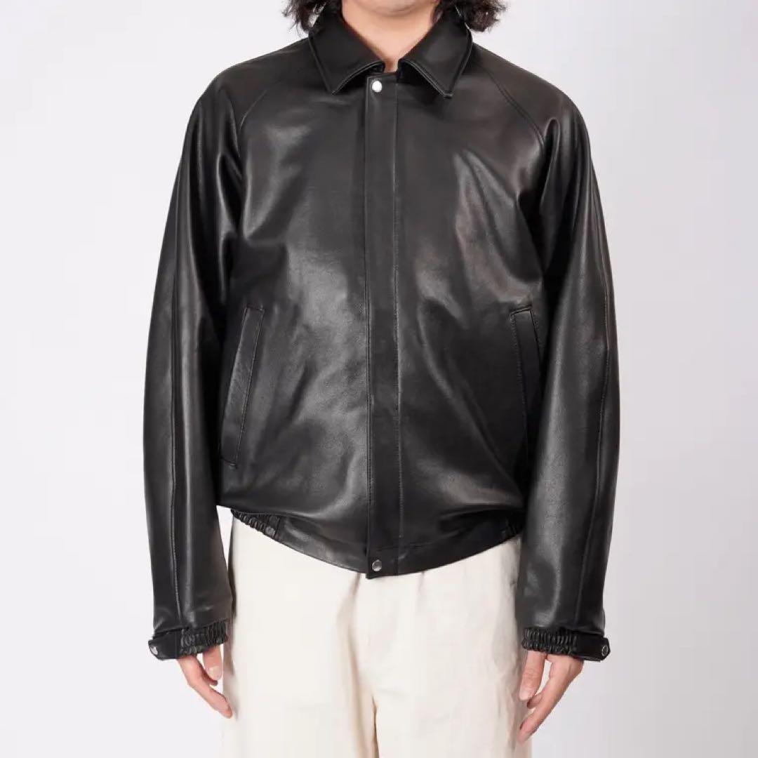 25aw universal products レザーブルゾン L