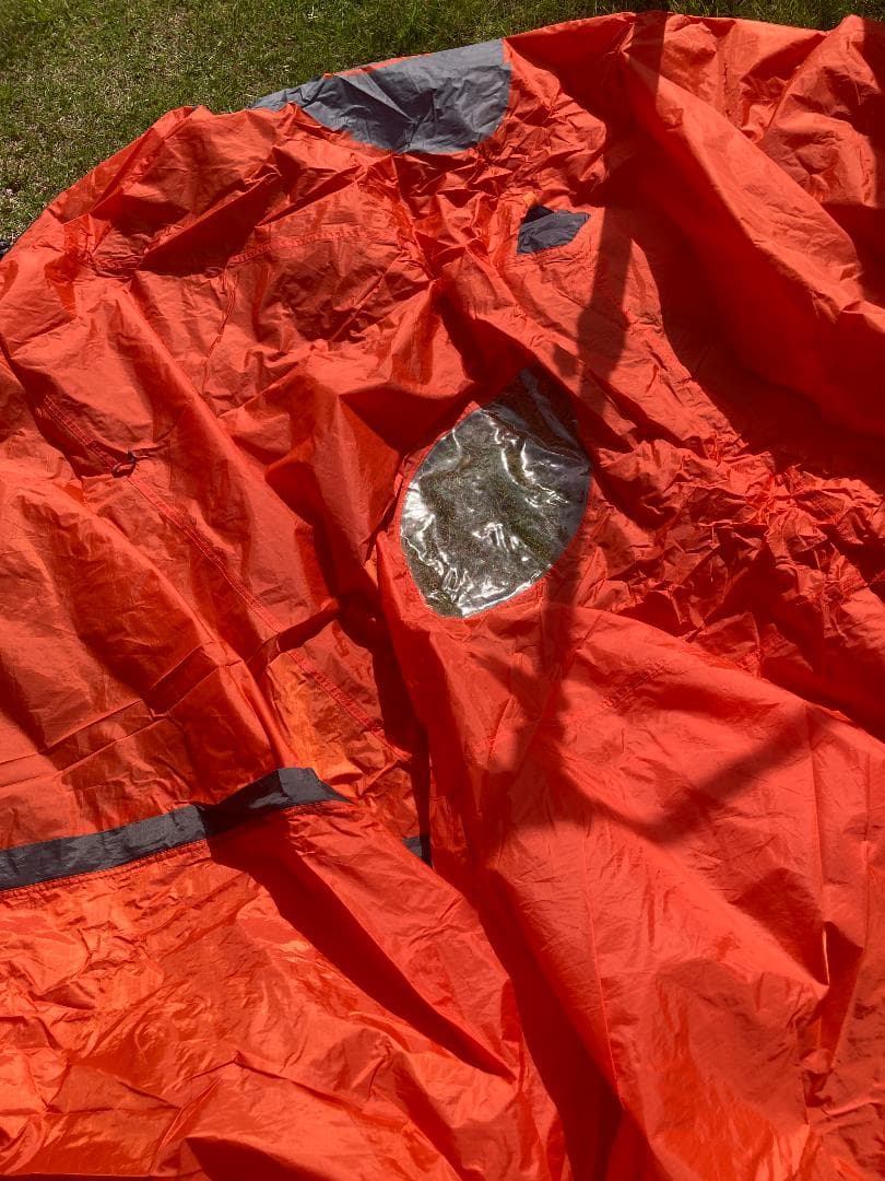 POLAR テント 2 person tent ポーラー 2人用 オレンジ 中古