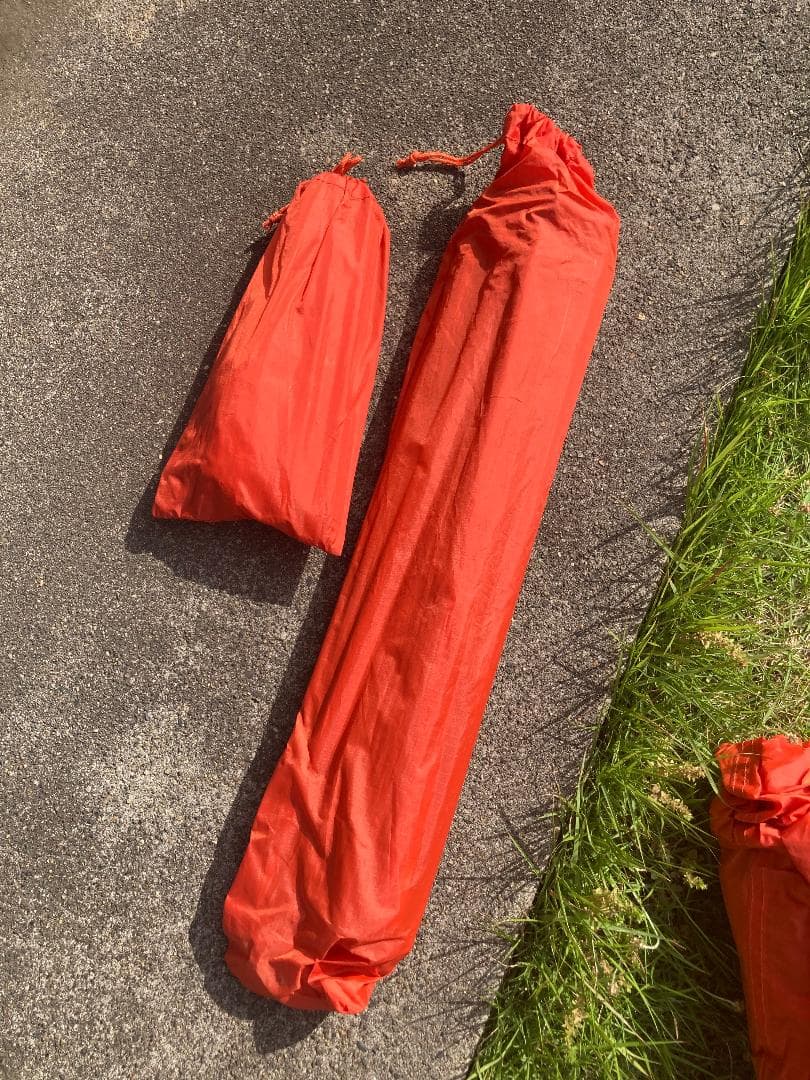 POLAR テント 2 person tent ポーラー 2人用 オレンジ 中古