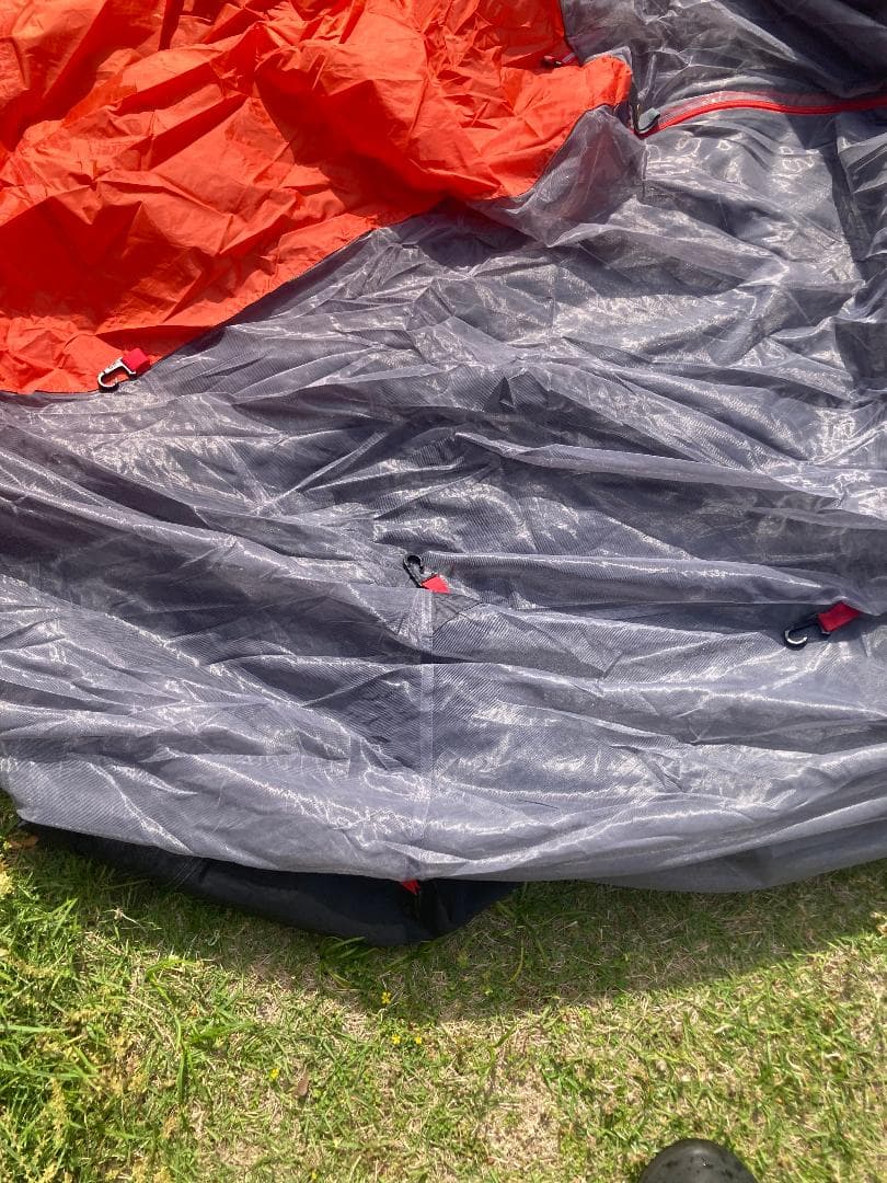 POLAR テント 2 person tent ポーラー 2人用 オレンジ 中古