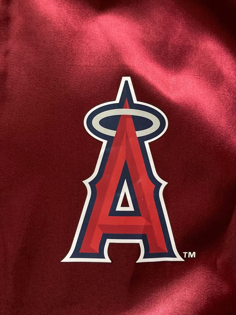 美品　正規品　大谷翔平 Majestic エンジェルス スタジャン 17番 L